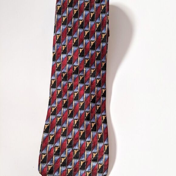 Vintage Christian Dior silk tie - Picture 2 of 4
